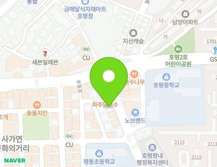 6-1 Hopyeong-ro 68beon-gil, Namyangju-si, Gyeonggi-do, Republic of Korea Map