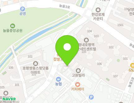 26-6 Hopyeong-ro 45beon-gil, Namyangju-si, Gyeonggi-do, Republic of Korea Map