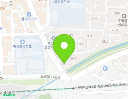23 Hopyeong-ro 68beon-gil, Namyangju-si, Gyeonggi-do, Republic of Korea Map