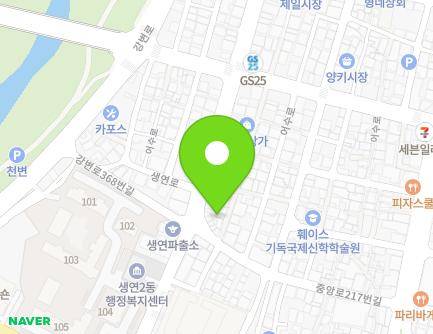 102-1 Saengyeon-ro, Dongducheon-si, Gyeonggi-do, Republic of Korea Map