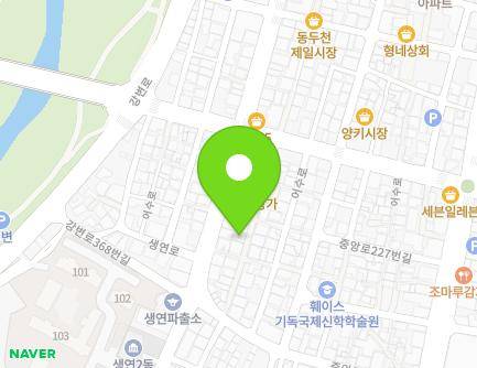 78-16 Eosu-ro, Dongducheon-si, Gyeonggi-do, Republic of Korea Map