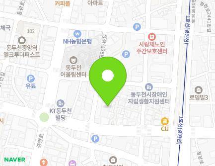 2-8 Jeongjang-ro 35beon-gil, Dongducheon-si, Gyeonggi-do, Republic of Korea Map