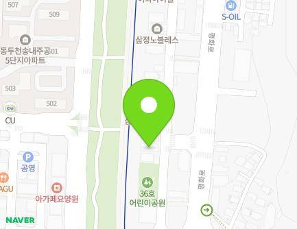 7-2 Pyeonghwa-ro 2185beon-gil, Dongducheon-si, Gyeonggi-do, Republic of Korea Map