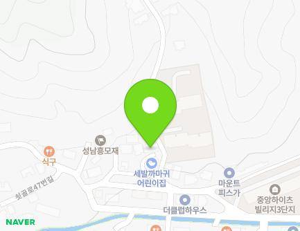 7 Soetgolbuk-ro 32beon-gil, Bundang-gu, Seongnam-si, Gyeonggi-do, Republic of Korea Map
