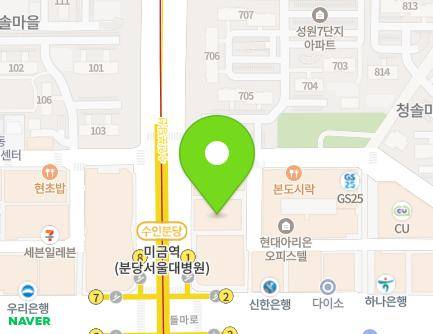 168 Seongnam-daero, Bundang-gu, Seongnam-si, Gyeonggi-do, Republic of Korea Map
