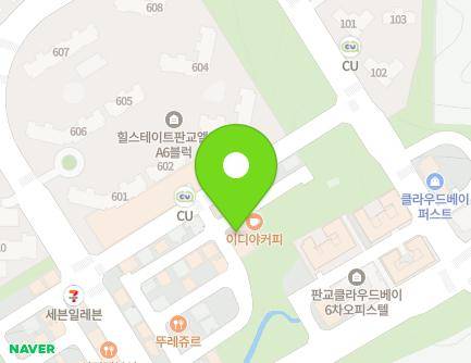 6-42 Pangyodaejang-ro 7-gil, Bundang-gu, Seongnam-si, Gyeonggi-do, Republic of Korea Map
