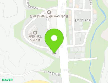 39 Pangyodaejang-ro, Bundang-gu, Seongnam-si, Gyeonggi-do, Republic of Korea Map