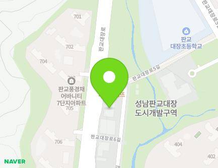 10 Pangyodaejang-ro 6-gil, Bundang-gu, Seongnam-si, Gyeonggi-do, Republic of Korea Map