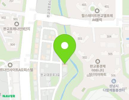 22 Pangyodaejang-ro 3-gil, Bundang-gu, Seongnam-si, Gyeonggi-do, Republic of Korea Map