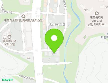 8 Pangyodaejang-ro 3-gil, Bundang-gu, Seongnam-si, Gyeonggi-do, Republic of Korea Map