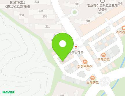 15-13 Pangyodaejang-ro 7-gil, Bundang-gu, Seongnam-si, Gyeonggi-do, Republic of Korea Map
