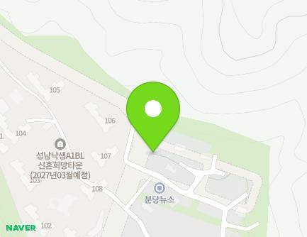 58-15 Dongmak-ro 245beon-gil, Bundang-gu, Seongnam-si, Gyeonggi-do, Republic of Korea Map