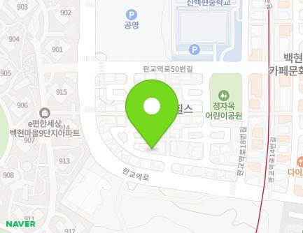 3-4 Pangyoyeok-ro 28beon-gil, Bundang-gu, Seongnam-si, Gyeonggi-do, Republic of Korea Map