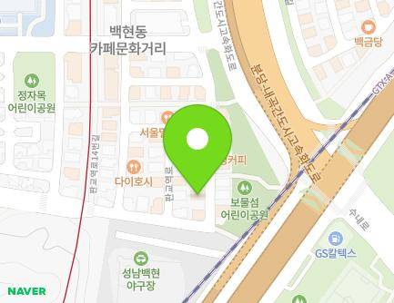 3 Pangyoyeok-ro 2beon-gil, Bundang-gu, Seongnam-si, Gyeonggi-do, Republic of Korea Map