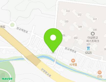 57 Pangyobaekhyeon-ro, Bundang-gu, Seongnam-si, Gyeonggi-do, Republic of Korea Map