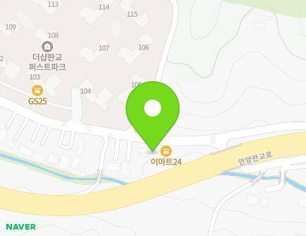 25 Pangyobaekhyeon-ro, Bundang-gu, Seongnam-si, Gyeonggi-do, Republic of Korea Map