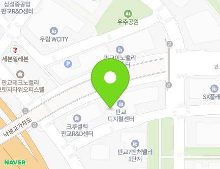 242 Pangyo-ro, Bundang-gu, Seongnam-si, Gyeonggi-do, Republic of Korea Map