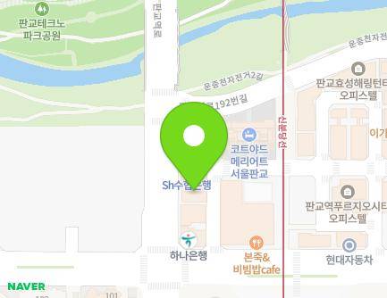 182 Pangyoyeok-ro, Bundang-gu, Seongnam-si, Gyeonggi-do, Republic of Korea Map
