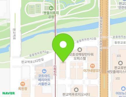 16 Pangyoyeok-ro 192beon-gil, Bundang-gu, Seongnam-si, Gyeonggi-do, Republic of Korea Map