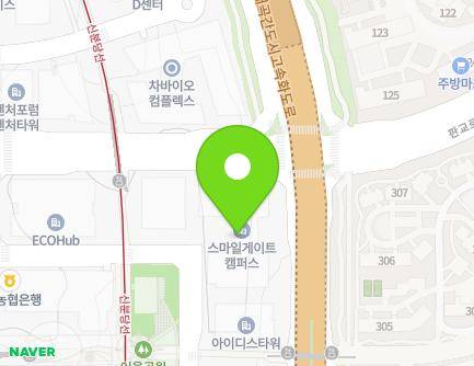 344 Pangyo-ro, Bundang-gu, Seongnam-si, Gyeonggi-do, Republic of Korea Map