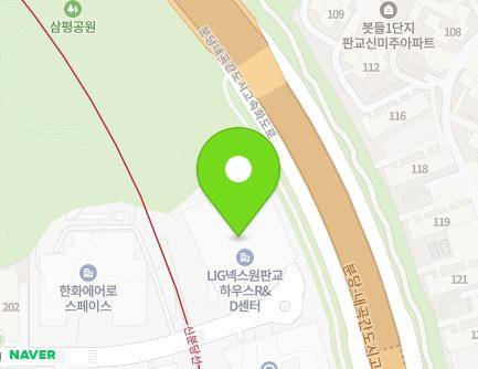 333 Pangyo-ro, Bundang-gu, Seongnam-si, Gyeonggi-do, Republic of Korea Map