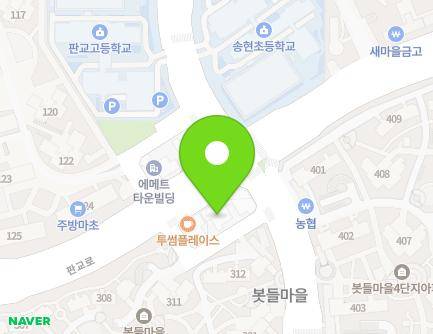 374 Pangyo-ro, Bundang-gu, Seongnam-si, Gyeonggi-do, Republic of Korea Map