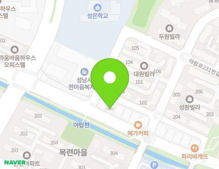 235 Yatap-ro, Bundang-gu, Seongnam-si, Gyeonggi-do, Republic of Korea Map