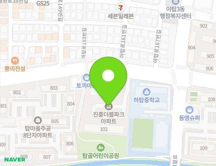 162 Yatap-ro, Bundang-gu, Seongnam-si, Gyeonggi-do, Republic of Korea Map