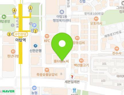 7 Yatap-ro 105beon-gil, Bundang-gu, Seongnam-si, Gyeonggi-do, Republic of Korea Map