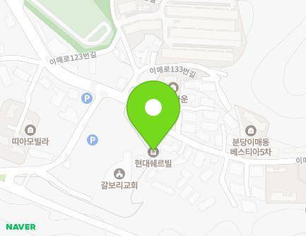 140 Imae-ro, Bundang-gu, Seongnam-si, Gyeonggi-do, Republic of Korea Map