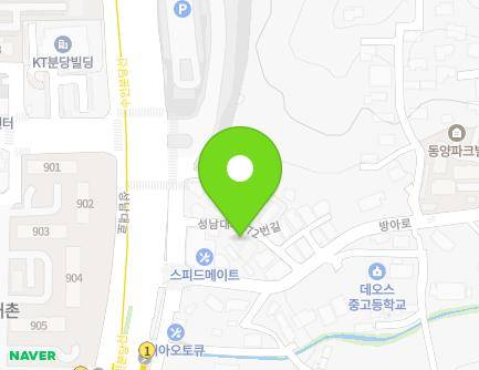 8 Seongnam-daero 772beon-gil, Bundang-gu, Seongnam-si, Gyeonggi-do, Republic of Korea Map
