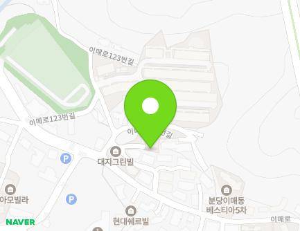 10 Imae-ro 143beon-gil, Bundang-gu, Seongnam-si, Gyeonggi-do, Republic of Korea Map