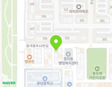 10 Hwangsaeul-ro 18beon-gil, Bundang-gu, Seongnam-si, Gyeonggi-do, Republic of Korea 10 Hwangsaeul-ro 18beon-gil, Bundang-gu, Seongnam-si, Gyeonggi-do, Republic of Korea Map