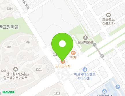 160 Seopangyo-ro, Bundang-gu, Seongnam-si, Gyeonggi-do, Republic of Korea Map