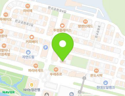 9 Pangyogongwon-ro 2-gil, Bundang-gu, Seongnam-si, Gyeonggi-do, Republic of Korea Map