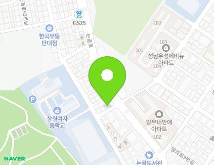 4 Nongol-ro 35beon-gil, Sujeong-gu, Seongnam-si, Gyeonggi-do, Republic of Korea Map