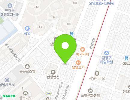 25 Huimang-ro 464beon-gil, Sujeong-gu, Seongnam-si, Gyeonggi-do, Republic of Korea Map