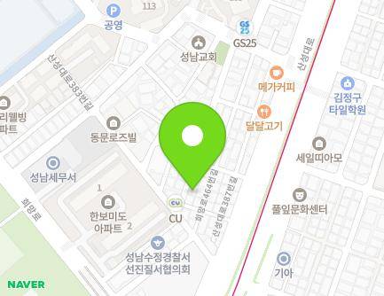 16 Huimang-ro 466beon-gil, Sujeong-gu, Seongnam-si, Gyeonggi-do, Republic of Korea Map