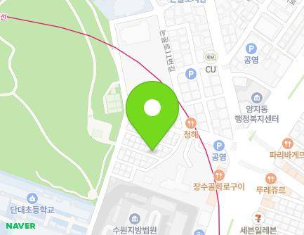 22-11 Dandae-ro 16beon-gil, Sujeong-gu, Seongnam-si, Gyeonggi-do, Republic of Korea Map