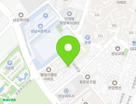 9-1 Huimang-ro 484beon-gil, Sujeong-gu, Seongnam-si, Gyeonggi-do, Republic of Korea Map