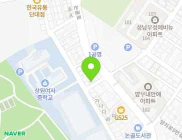 4-1 Nongol-ro 35beon-gil, Sujeong-gu, Seongnam-si, Gyeonggi-do, Republic of Korea 4-1 Nongol-ro 35beon-gil, Sujeong-gu, Seongnam-si, Gyeonggi-do, Republic of Korea Map