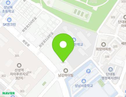 510 Huimang-ro, Sujeong-gu, Seongnam-si, Gyeonggi-do, Republic of Korea Map