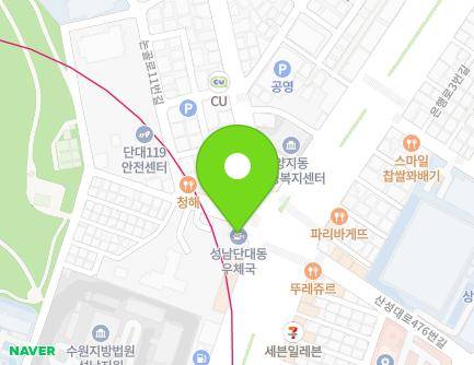 475 Sanseong-daero, Sujeong-gu, Seongnam-si, Gyeonggi-do, Republic of Korea Map