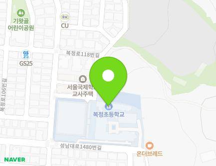 25 Seongnam-daero 1480beon-gil, Sujeong-gu, Seongnam-si, Gyeonggi-do, Republic of Korea Map