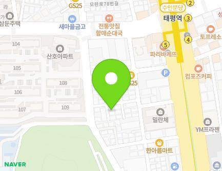 13-11 Seongnam-daero 1221beon-gil, Sujeong-gu, Seongnam-si, Gyeonggi-do, Republic of Korea Map
