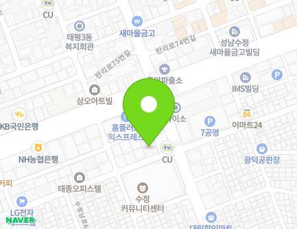 75 Sujeongnam-ro, Sujeong-gu, Seongnam-si, Gyeonggi-do, Republic of Korea Map