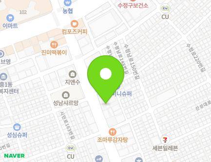 162 Simin-ro, Sujeong-gu, Seongnam-si, Gyeonggi-do, Republic of Korea Map