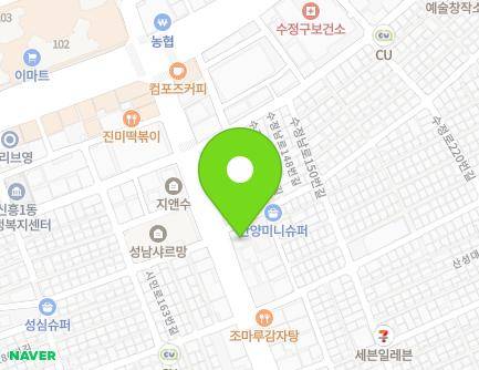 2 Simin-ro 164beon-gil, Sujeong-gu, Seongnam-si, Gyeonggi-do, Republic of Korea Map