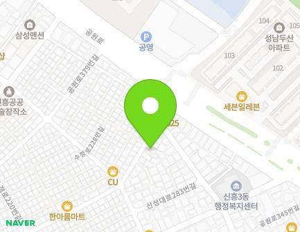 7 Gongwon-ro 367beon-gil, Sujeong-gu, Seongnam-si, Gyeonggi-do, Republic of Korea Map