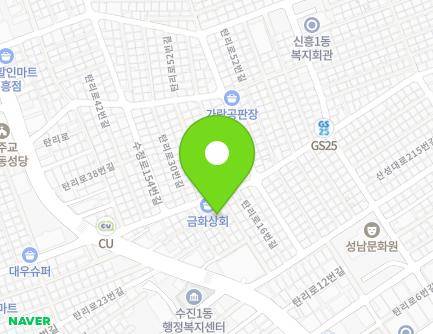 10-3 Talli-ro 30beon-gil, Sujeong-gu, Seongnam-si, Gyeonggi-do, Republic of Korea Map